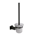 Livorno Toilet Brush Matt Black BAB09