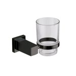Livorno Tumbler Holder Matt Black BAB04