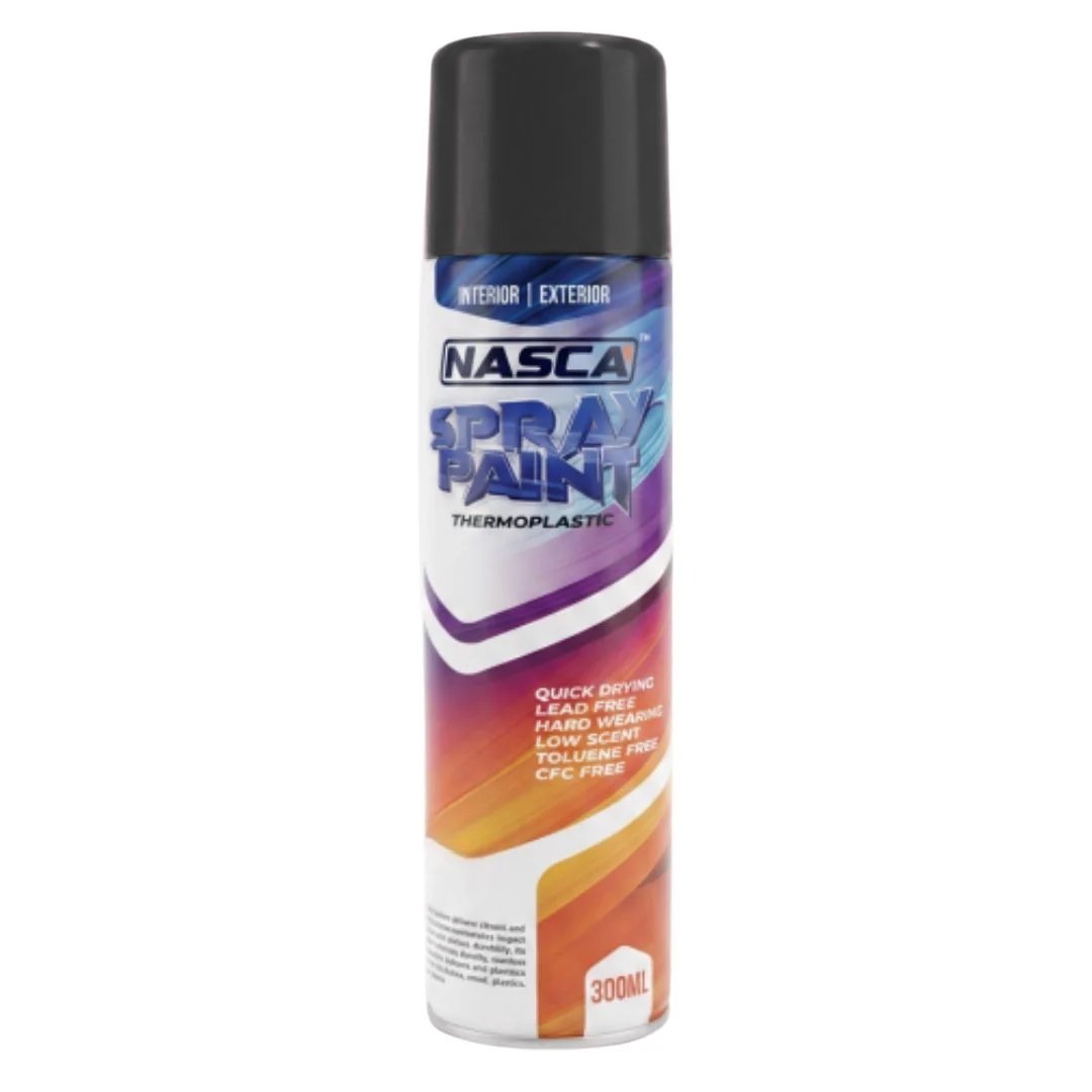 Nasca Spray Paint Bumper Black 300ml Nasca Spray Paint Bumper Black 300ml