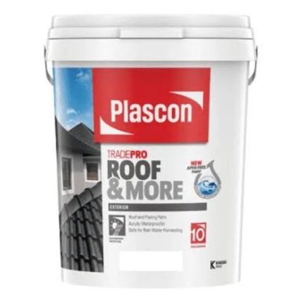 Plascon TradePro Roof & More Black 20L