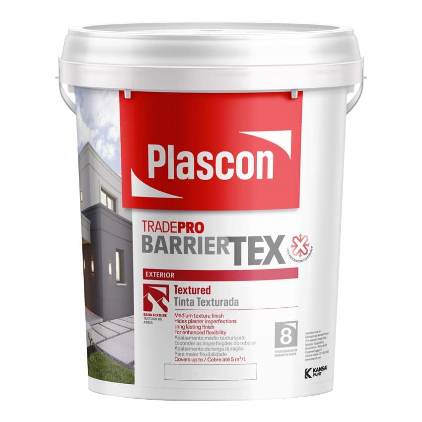 Plascon TradePro Textured Dark Knight 20L Plascon TradePro Textured Dark Knight 20L