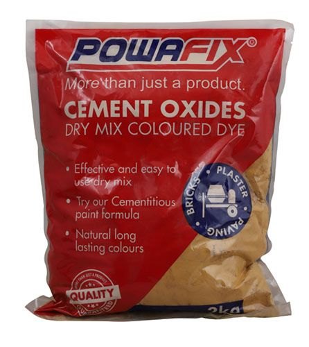 Powafix Oxide Yellow 2kg Powafix Oxide Yellow 2kg