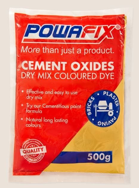 Powafix Oxide Yellow 500g Powafix Oxide Yellow 500g
