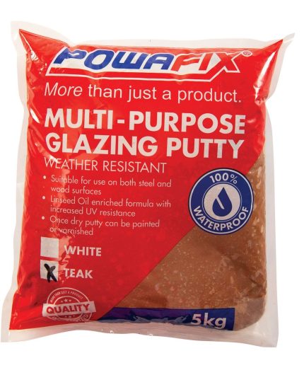 Powafix Putty Teak 5kg