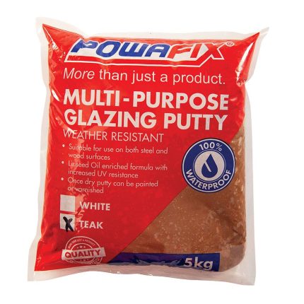 Powafix Putty Teak 5kg