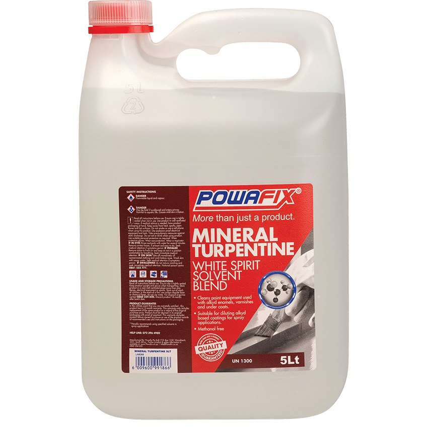 Powafix Turpentine 5L Powafix Turpentine 5L