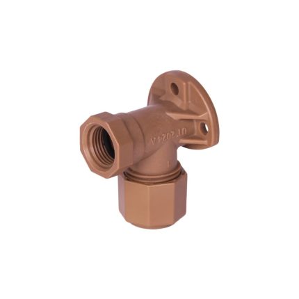 Unitwist Wallplate Elbow 15mm