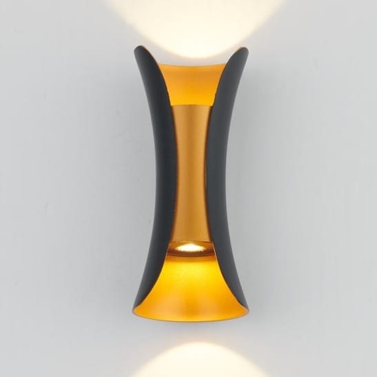 Wall Lamp 2406 Black/Gold 3000K Warm White Wall Lamp 2406 Black/Gold 3000K Warm White