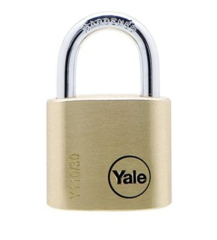 Yale Brass Padlock 30mm